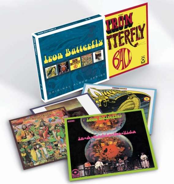 Iron Butterfly - Original Album Series in the group CD / Bestsellers at Bengans Skivbutik AB (2116816)