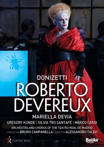 Mariella Devia Marco Caria Silvia - Roberto Devereux (Dvd) in the group Externt_Lager /  at Bengans Skivbutik AB (2168117)