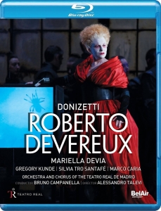 Mariella Devia Marco Caria Silvia - Roberto Devereux (Blu-Ray) in the group MUSIK / Musik Blu-Ray / Klassiskt at Bengans Skivbutik AB (2168128)