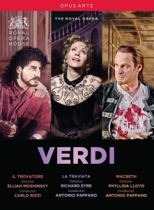 Cura Hvorostovsky Naef Villarroe - Il Trovatore, La Traviata & Macbeth in the group Externt_Lager /  at Bengans Skivbutik AB (2168135)