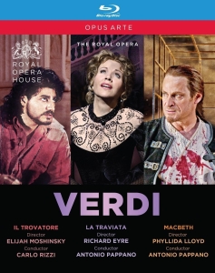 Cura Hvorostovsky Naef Villarroe - Il Trovatore, La Traviata & Macbeth in the group MUSIK / Musik Blu-Ray / Klassiskt at Bengans Skivbutik AB (2168136)