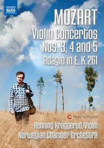Henning Kraggerud Norwegian Chambe - Violin Concertos Nos. 3-5 (Dvd) in the group Externt_Lager /  at Bengans Skivbutik AB (2235763)