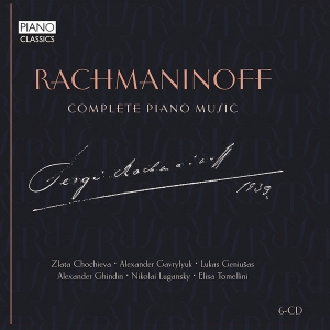 Zlata Chochieva Alexander Gavrylyu - Complete Piano Music (6 Cd) in the group Externt_Lager /  at Bengans Skivbutik AB (2246025)