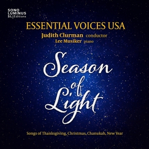 Essential Voices Usa Judith Clurma - Season Of Light: Songs Of Thanksgiv in the group Externt_Lager /  at Bengans Skivbutik AB (2246098)