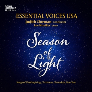 Essential Voices Usa Judith Clurma - Season Of Light: Songs Of Thanksgiv in the group Externt_Lager / at Bengans Skivbutik AB (2246098)