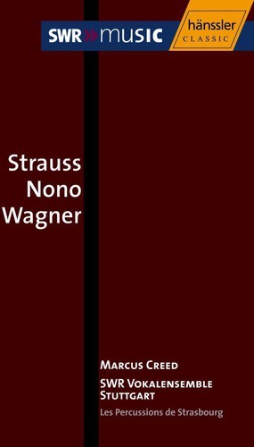 Mahler Nono Strauss Wagner - Strauss, Nono, Wagner in the group CD / Klassiskt at Bengans Skivbutik AB (2250757)