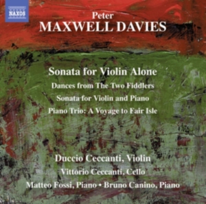 Duccio Ceccanti Vittorio Ceccanti - Sonata For Violin Alone in the group Externt_Lager /  at Bengans Skivbutik AB (2279383)