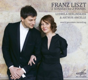 Ludmila Berlinskaya Arthur Ancelle - 2 Sonatas For 2 Pianos in the group CD / Klassiskt at Bengans Skivbutik AB (2279592)