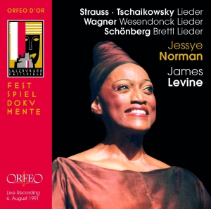 Jessye Norman James Levine - Lieder in the group Externt_Lager / at Bengans Skivbutik AB (2279603)
