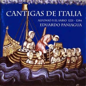 Paniagua Eduardo - Cantigas De Italia in the group CD / Elektroniskt at Bengans Skivbutik AB (2281246)