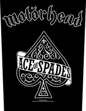 Motorhead - Back Patch Ace Of Spades in the group Minishops / Motörhead at Bengans Skivbutik AB (2284687)