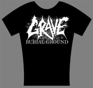 Grave - T/S Girlie Burial Ground (M) in the group OTHER / Merchandise at Bengans Skivbutik AB (2284860)
