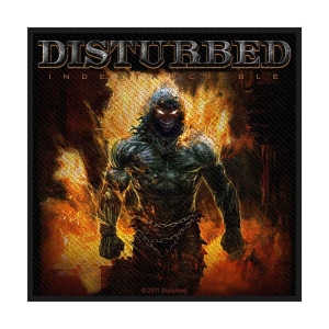 Disturbed - Indestructible Standard Patch in the group MERCHANDISE / Merch / Hårdrock at Bengans Skivbutik AB (2285403)