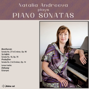 Natalia Andreeva - Natalia Andreeva Plays Piano Sonata in the group Externt_Lager /  at Bengans Skivbutik AB (2298903)
