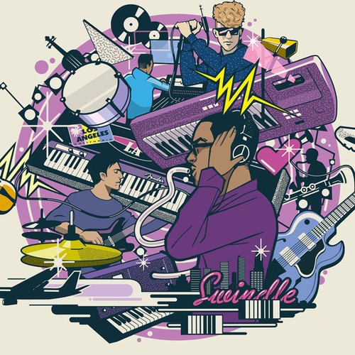 Swindle - Purple Walls in the group VINYL / RNB, Disco & Soul at Bengans Skivbutik AB (2301350)