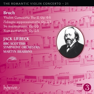 Jack Liebeck Bbc Scottish Symphony - Romantic Violin Concerto, Vol. 21 in the group Externt_Lager /  at Bengans Skivbutik AB (2301397)