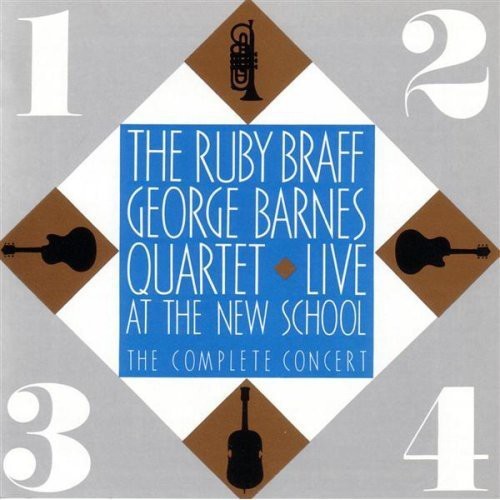 Braff Ruby & George Barnes - Live At The New School in the group CD / Jazz/Blues at Bengans Skivbutik AB (2370100)