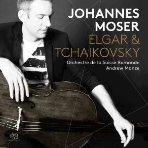 Johannes Moser Orchestre De La Sui - Elgar & Tchaikovsky in the group MUSIK / SACD / Klassiskt at Bengans Skivbutik AB (2389716)