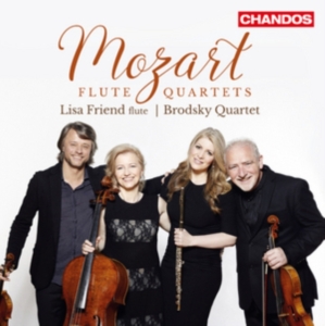 Lisa Friend Brodsky Quartet - Flute Quartets in the group Externt_Lager /  at Bengans Skivbutik AB (2396340)