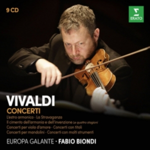 Fabio Biondi - Vivaldi: Concertos in the group OTHER / Övrigt /  at Bengans Skivbutik AB (2399457)