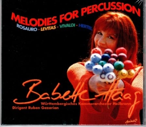 Haag Babette - Melodies For Percussion in the group CD / Pop at Bengans Skivbutik AB (2404025)