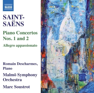 Romain Descharmes Malmö Symphony O - Piano Concertos Nos. 1 & 2 in the group Externt_Lager /  at Bengans Skivbutik AB (2405727)