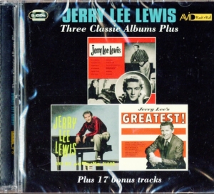 Lewis Jerry Lee - Three Classic Albums Plus in the group CD / Pop-Rock at Bengans Skivbutik AB (2407991)