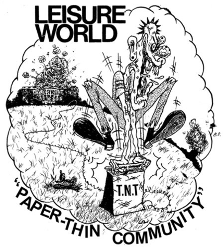Leisure World - Paper-Thin Community in the group VINYL / Rock at Bengans Skivbutik AB (2409827)