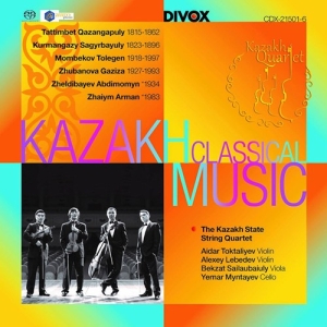The Kazakh State String Quartet - Kazakh Classical Music in the group MUSIK / SACD / Klassiskt at Bengans Skivbutik AB (2414296)