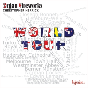 Christopher Herrick - Organ Fireworks World Tour in the group CD / Klassiskt at Bengans Skivbutik AB (2427000)