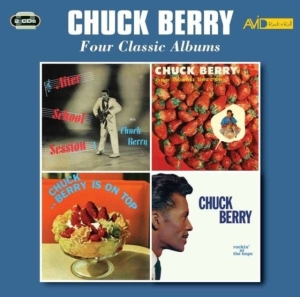 Berry Chuck - Four Classic Albums in the group CD / Pop-Rock at Bengans Skivbutik AB (2427001)