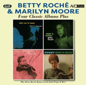 Roché Betty / Moore Marilyn - Four Classic Albums in the group CD / Jazz/Blues at Bengans Skivbutik AB (2427003)