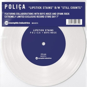 Polica - Lipstick Stains/Still Counts Aa in the group VINYL / Pop-Rock at Bengans Skivbutik AB (2429450)