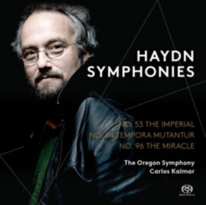 Oregon Symphony Carlos Kalmar - Symphonies Nos. 53, 64 & 96 in the group MUSIK / SACD / Klassiskt at Bengans Skivbutik AB (2430497)