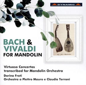 Soloists Mandolin Orchestra Mauro - Bach & Vivaldi For Mandolin in the group Externt_Lager /  at Bengans Skivbutik AB (2438411)