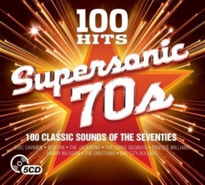 Blandade Artister - 100 Hits - Supersonic 70S in the group CD / Pop-Rock at Bengans Skivbutik AB (2461822)