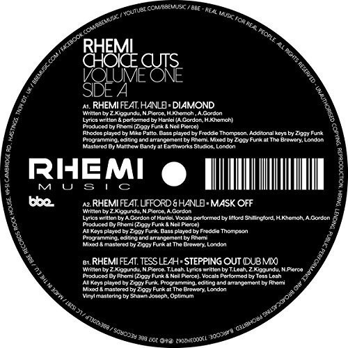 Rhemi - Choice Cuts 1 in the group VINYL / Bestsellers at Bengans Skivbutik AB (2461829)