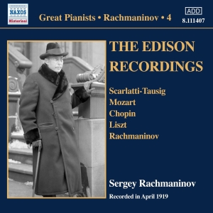 Sergey Rachmaninov - The Edison Recordings (1919) in the group Externt_Lager /  at Bengans Skivbutik AB (2462173)