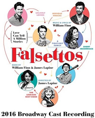 William Finn - Falsettos in the group CD / Film/Musikal at Bengans Skivbutik AB (2481119)