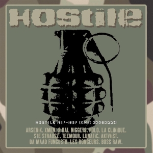 Various - Hostile Hip Hop (Version 2006) in the group CD / Hip Hop-Rap at Bengans Skivbutik AB (2482660)
