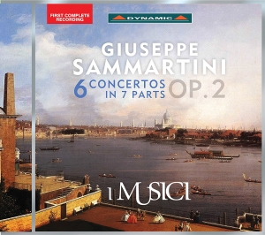 Sammartini Giuseppe - 6 Concertos In Seven Parts Op. 2 in the group Externt_Lager /  at Bengans Skivbutik AB (2482673)