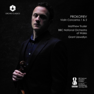 Matthew Trusler - Violin Concertos 1+2 in the group Externt_Lager /  at Bengans Skivbutik AB (2518584)