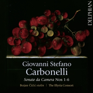 Carbonelli Giovanni Stefano - Sonate Da Camera, Nos 1–6 in the group Externt_Lager /  at Bengans Skivbutik AB (2522419)