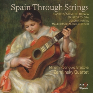 Zemlinsky Quartet - Spain Through Strings in the group CD / Klassiskt,Övrigt at Bengans Skivbutik AB (2524343)