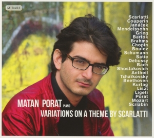Porat Matan - Variations On A Theme By Scarlatti in the group CD / Klassiskt,Övrigt at Bengans Skivbutik AB (2524352)