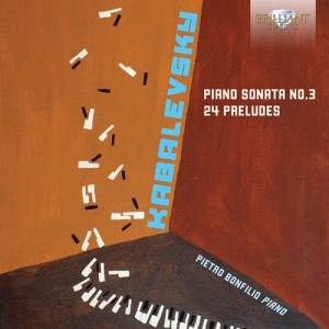 Kabalevsky Dmitri - Piano Sonata No.3 & 24 Preludes in the group CD / Klassiskt at Bengans Skivbutik AB (2547864)