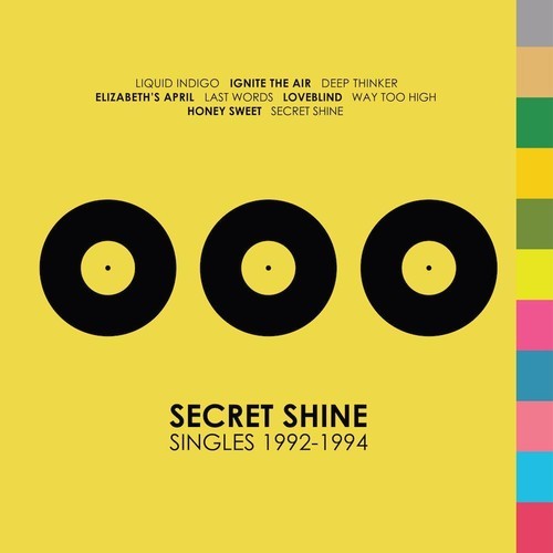 Secret Shine - Singles 1992-1994 - Col.Lp in the group VINYL / Rock at Bengans Skivbutik AB (2551391)