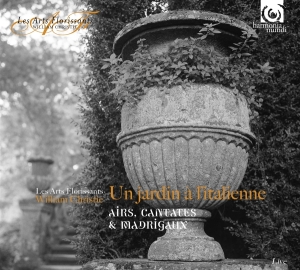 Les Arts Florissants - Un Jardin A L'italienne in the group CD / Klassiskt,Övrigt at Bengans Skivbutik AB (2551488)