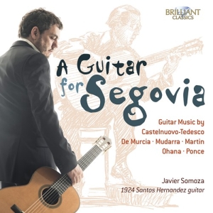 Various - A Guitar For Segovia in the group Externt_Lager /  at Bengans Skivbutik AB (2556718)