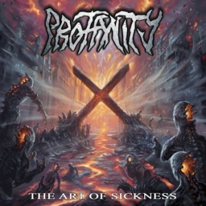 Profanity - The Art Of Sickness in the group CD / Hårdrock at Bengans Skivbutik AB (2557195)